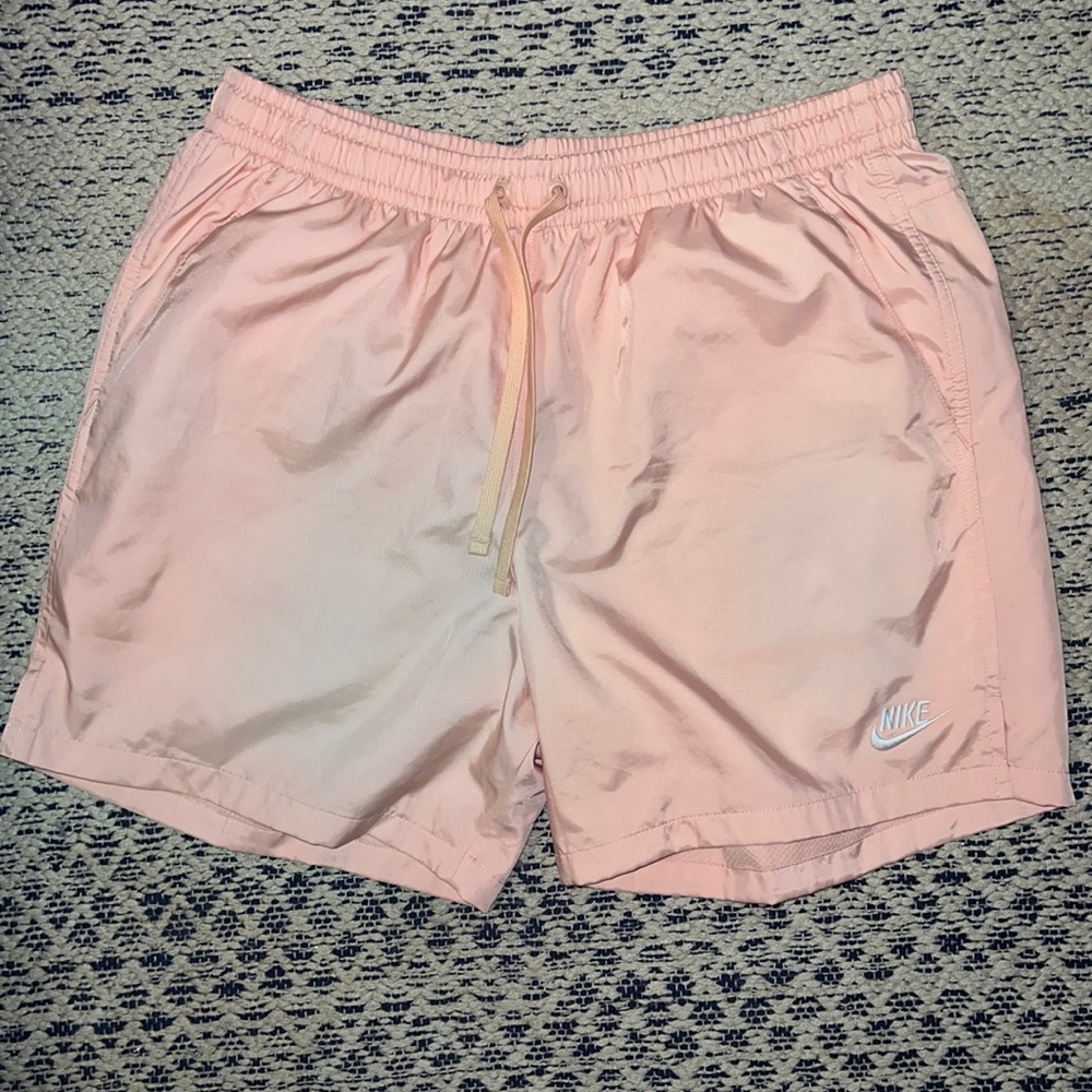 Nike Men’s L Pink Athletic Dry Fit Shorts